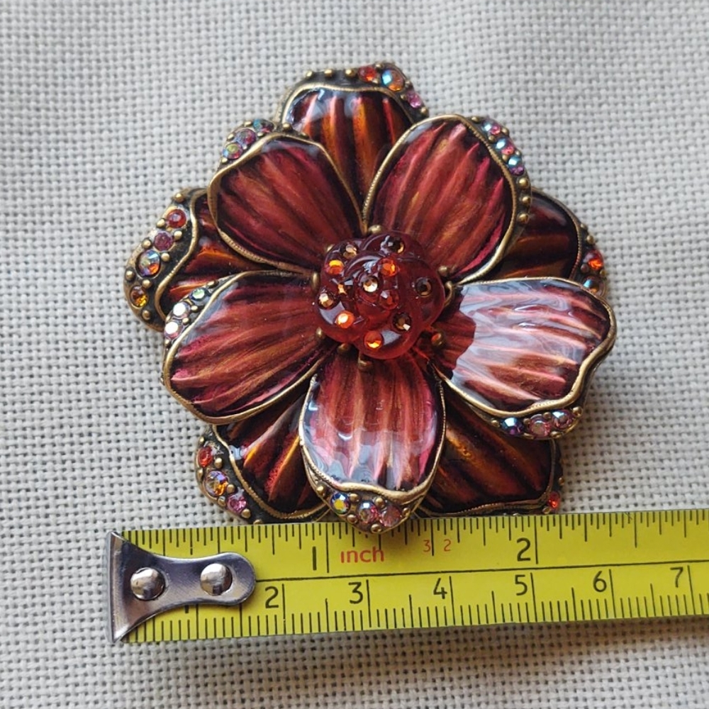 Chico's flower Brooch - Picture 3 of 3